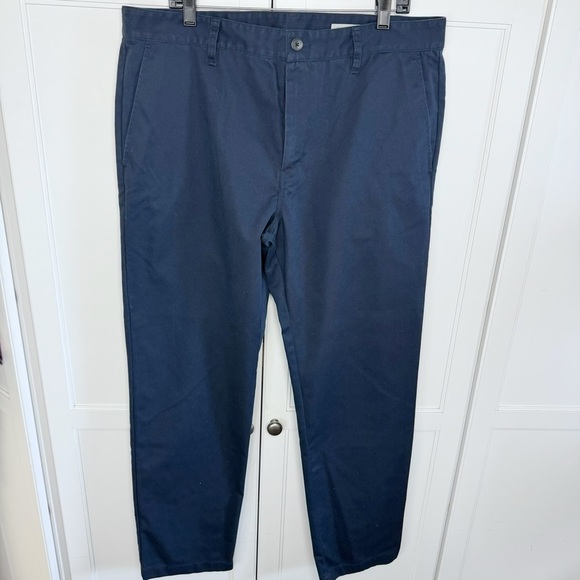 Outerknown Orbital Work Pants Navy Chino Sz 36 - Picture 2 of 16